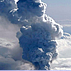 Photo of Aerial view of the eruption of Eyjafjallajoekull.