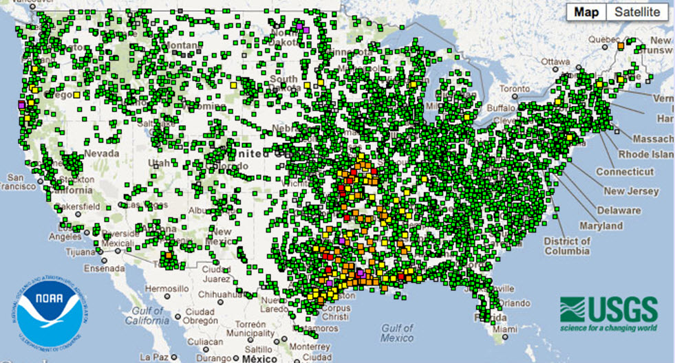 NOAA / NWS Stream Gauges