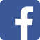 Facebook logo badge.