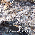 	Asbestos in rock