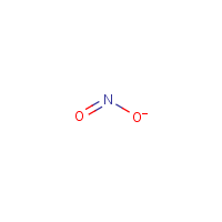 Figure 1. Structures of Nitrate and Nitrite Ions - Image of nitrate chemical structure