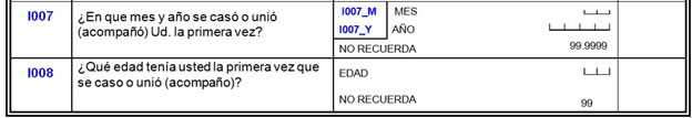 Sección de Nupcialidad