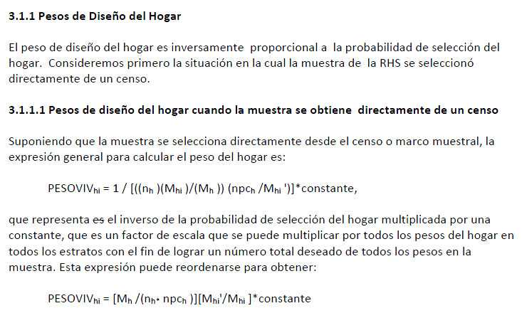 Imagen de Formulas para calcular pesos