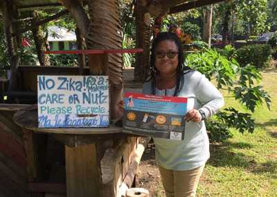 	Kamelya Hinson in American Samoa