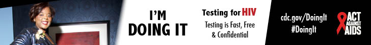 	A woman smiling and standing with her hands on her hips. I’m Doing It. Testing for HIV. Testing is Fast, Free & Confidential. cdc.gov/DoingIt #DoingIt Act Against AIDS