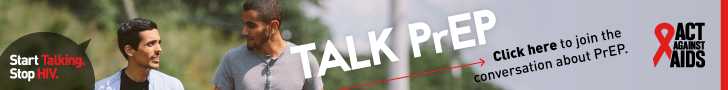 	Start Talking. Stop HIV. Talk PrEP Click here to join the conversation about prep. Act Against AIDS. Instagram/Act Against AIDS, Facebook/StartTalkingHIV, Twitter @TalkHIV