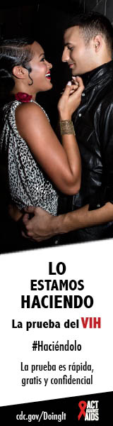 	Lo estamos haciendo. La prueba del VIH. La prueba es rápida, gratis y confidencial.  cdc.gov/Haciendolo #Haciéndolo HHS, CDC, Actúa contra el SIDA