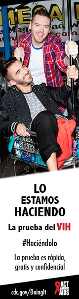 	Lo estamos haciendo. La prueba del VIH. La prueba es rápida, gratis y confidencial.  cdc.gov/Haciendolo #Haciéndolo HHS, CDC, Actúa contra el SIDA
