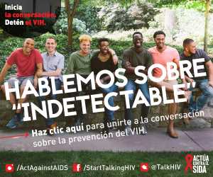 Inicia la conversación. Detén el VIH. Hablemos sobre 