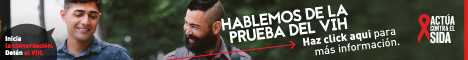 	Inicia la conversación. Detén el VIH. Hablemos de la prueba del VIH. Haz clic aquí para unirte a la conversación sobre la prueba del VIH. Actúa contra el SIDA. Instagram/Act Against AIDS, Facebook/StartTalkingHIV, Twitter @TalkHIV