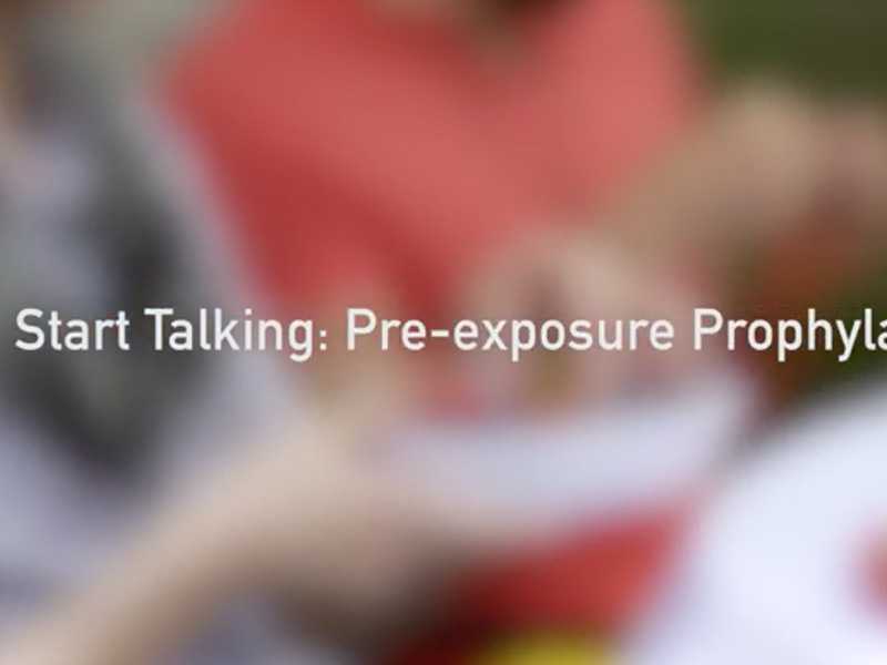Start Talking. Stop HIV. PrEP