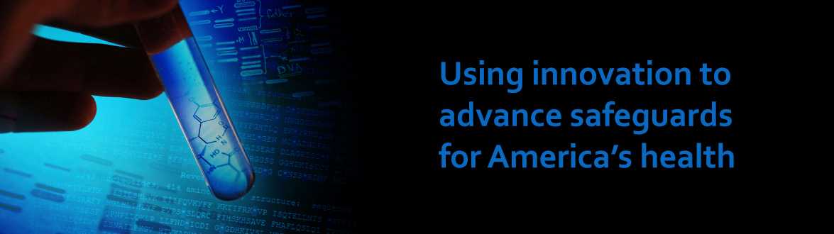 Through technological innovation, CDC continually advances safeguards for America's health.