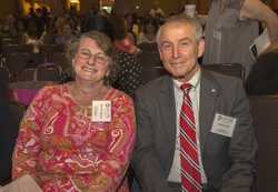 Gena Agnew, Northwest Georgia Regional Cancer Coalition, and James Hotz, Albany Area Primary Health Care