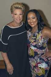 Featured speaker Joan Lunden and Jameka Blackmon, CDC