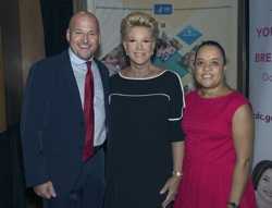 John Patton, National Association of Chronic Disease Directors, featured speaker Joan Lunden, and Lisa Richardson, CDC