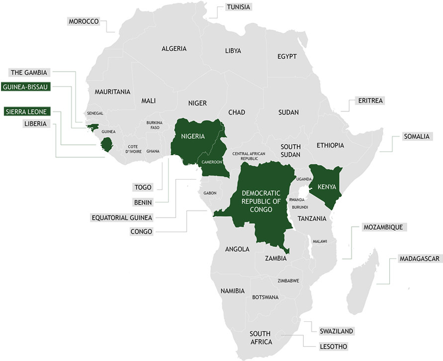 Map of Africa