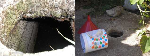 Broken or unsealed septic tanks