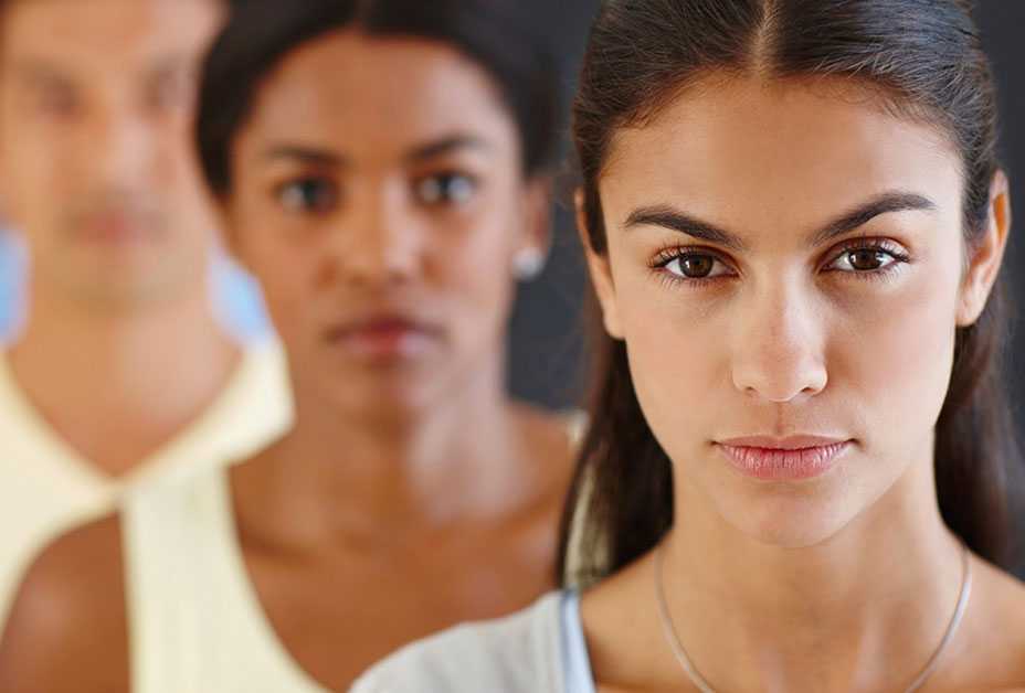 Three women