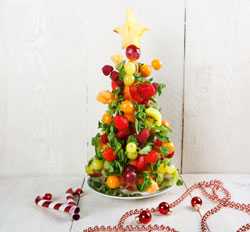 Edible fruit arrangement