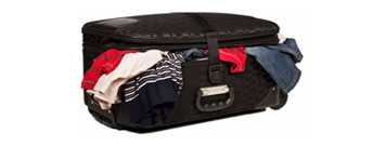 Stuffed suitcase