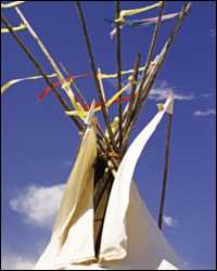 Indian teepee