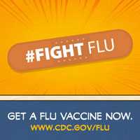 Get a flu vaccine now #fightflu