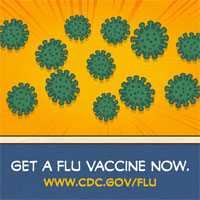 Get a flu vaccine now #fightflu