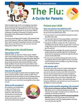 The Flu: A Guide for Parents