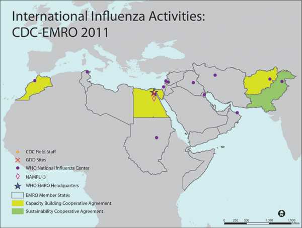 	EMRO Eastern Mediterranean Region map