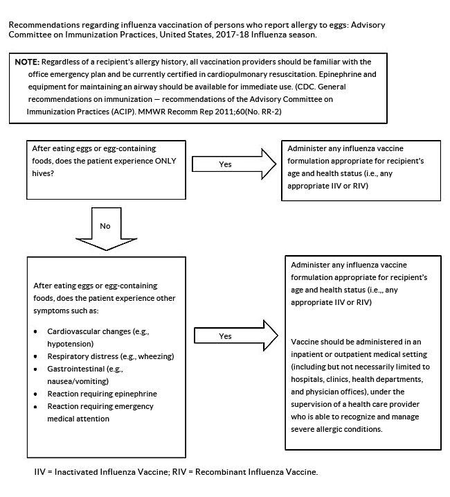 Egg Allergy Algorithm