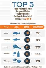 Food pathogen pairs inforgraphic small image