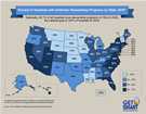 Percent of Hospitals with Antibiotic Stewardship Programs by State, 2015* - thumbnail