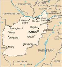 Afghanistan Map