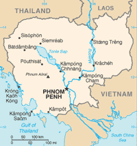 Cambodia Map