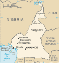 Cameroon Map