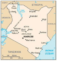 Kenya Map