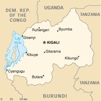 Rwanda Map