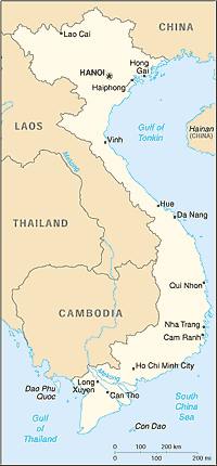 Vietnam Map