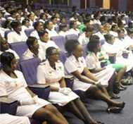 Nurses in Harare, Zimbabwe