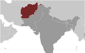 Map of Afghanistan