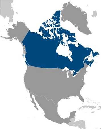 Map of Canada