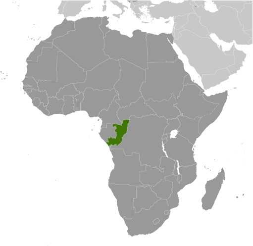 Map of Congo