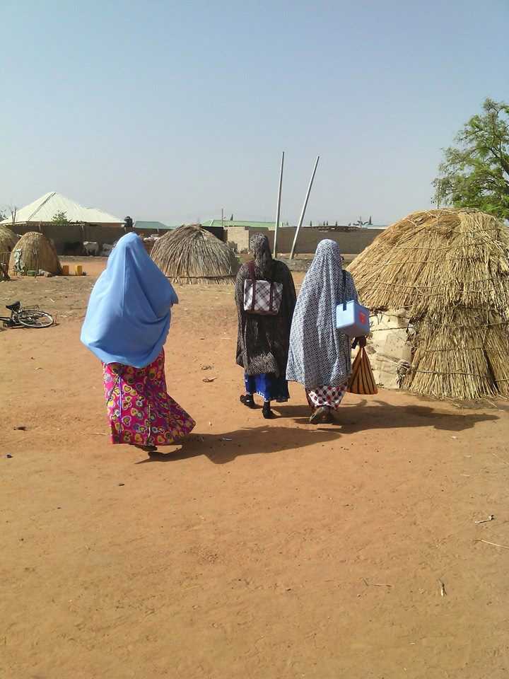 Even at the end of a long day in Nigeria, vaccination members make sure the last child in the community gets vaccinated before they leave for the day.  Just like in Nigeria, the CDC, global and local partners, volunteers and families are committed to doing whatever is necessary to reach every child with life-saving vaccines no matter how long it takes or the challenges they face along the way! The lessons learned from their efforts have not only improved our chances to eradicate polio, but are also being used to improve vaccination campaigns aimed at eliminating other  vaccine-preventable diseases like measles, rubella, cholera, and tetanus.  