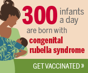 Congenital Rubella Syndrome Badge