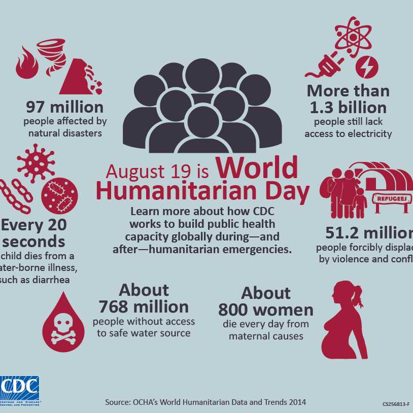  Infographic: World Humanitarian Day