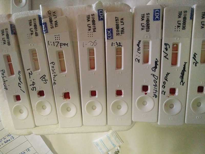 Hepatitis B surface antigen rapid tests conducted in the Solomon Islands during a serosurvey among school-aged children