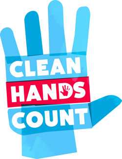 Clean Hands Count Logo