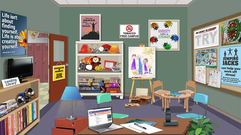 Scene 9: Counselor's Office