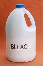 bottle of bleach