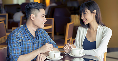 Photo of an Asian couple